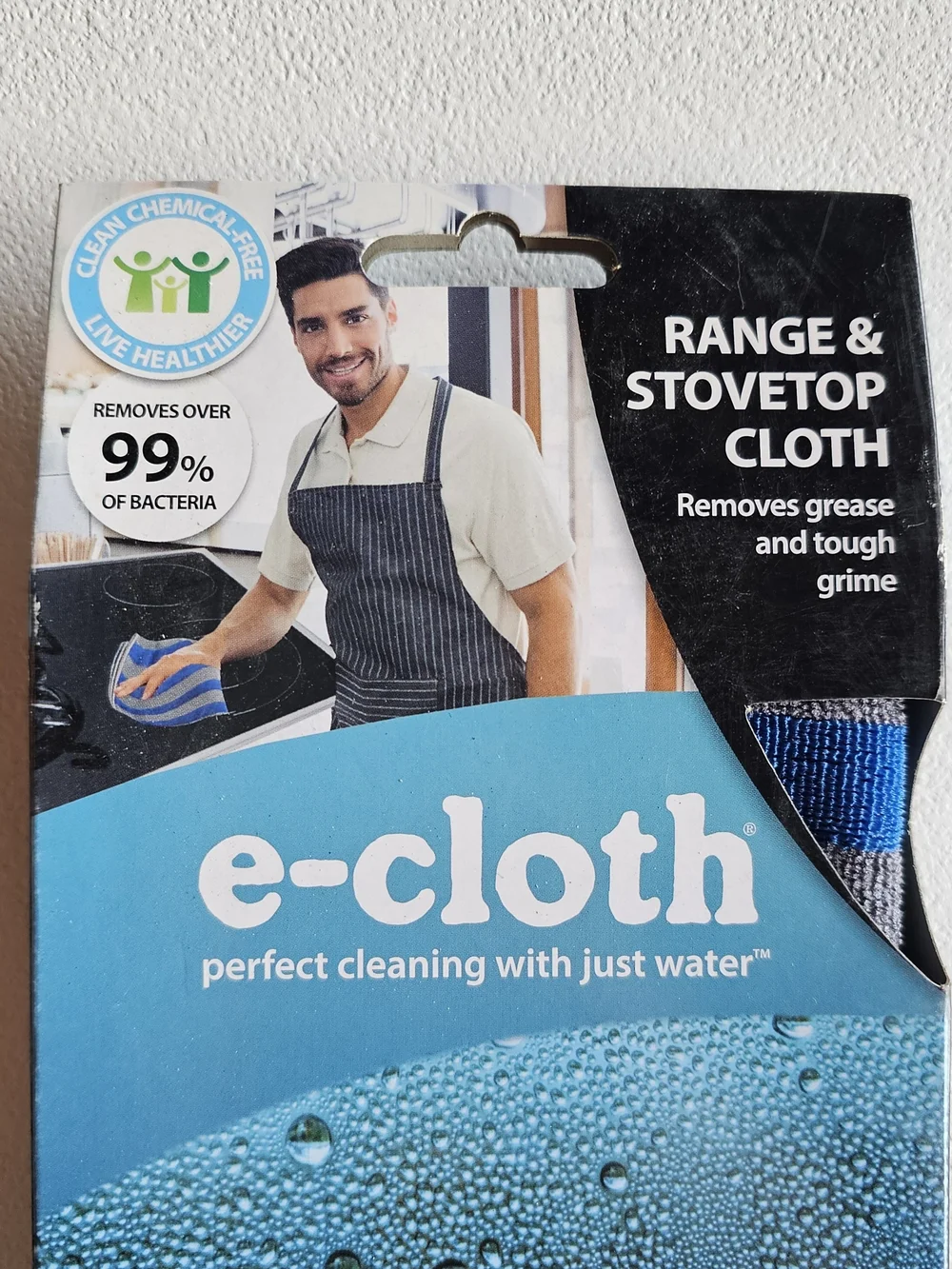 Range & Stovetop Cloth - Grey/Blue